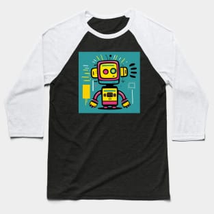 Toddler Boys Robot Baseball T-Shirt